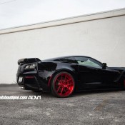 Red Wheeled Corvette Z06 6 175x175 at Red Wheeled Corvette Z06 by Wheels Boutique