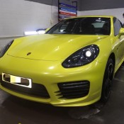 Yellow Porsche Panamera GTS 6 175x175 at Yellow Porsche Panamera GTS by Impressive Wrap