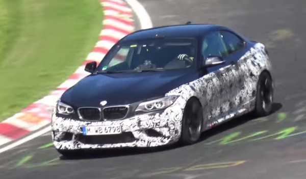 bmw m2 ring 600x352 at BMW M2 Filmed in Action at the ‘Ring