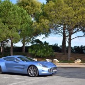 Aston Martin One 77 spot 3 175x175 at Mako Blue Aston Martin One 77 Sighted in France