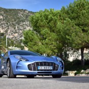 Aston Martin One 77 spot 5 175x175 at Mako Blue Aston Martin One 77 Sighted in France
