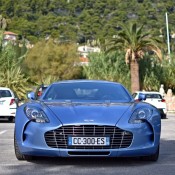 Aston Martin One 77 spot 6 175x175 at Mako Blue Aston Martin One 77 Sighted in France