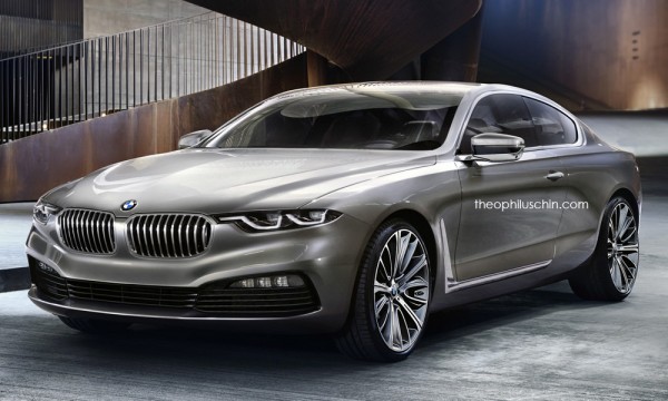 BMW 8 Series render 1 600x360 at New BMW 8 Series Speculatively Rendered