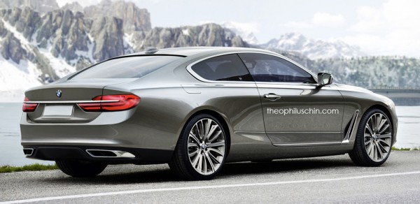 BMW 8 Series render 2 600x292 at New BMW 8 Series Speculatively Rendered