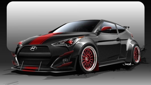Blood Type Racing Veloster Turbo 600x341 at SEMA Preview: Blood Type Racing Veloster Turbo