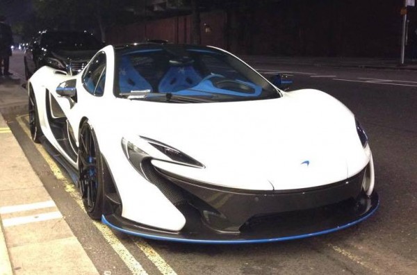 McLaren P1 MSO blue 0 600x396 at McLaren P1 MSO with Blue Accents Spotted in London