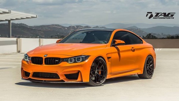 TAG Motorsports BMW M4 orange 0 600x339 at TAG Motorsports BMW M4 “Fire Orange”