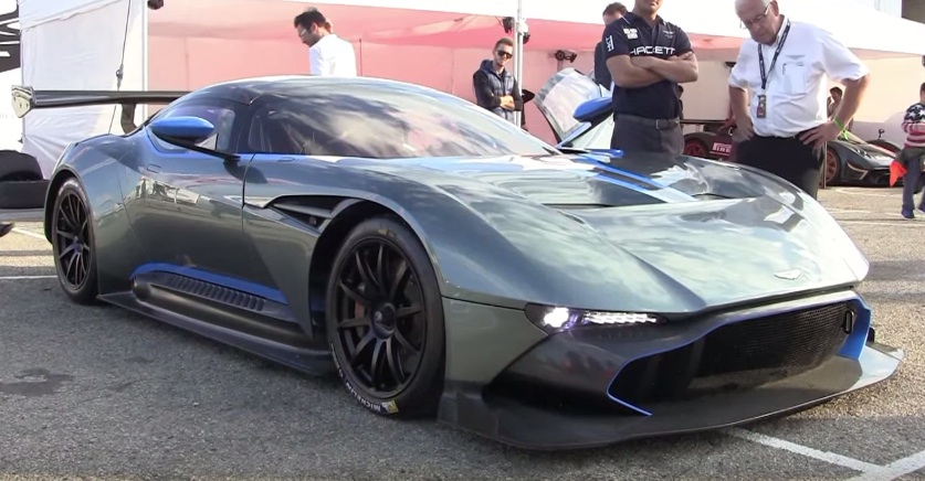 Vulcan view at Up Close and Personal with Aston Martin Vulcan