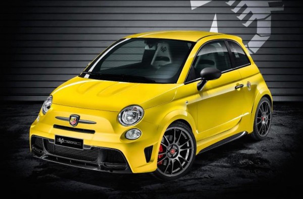 Abarth 695 Biposto Record 1 600x394 at Official: Abarth 695 Biposto Record Limited