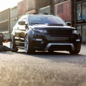 Bagged Range Rover Evoque 1 175x175 at Bagged Range Rover Evoque Looks Superb