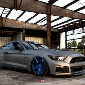 Custom Mustang GT Vossen 2 175x175 at SEMA Bound: Custom Mustang GT on Vossen Wheels