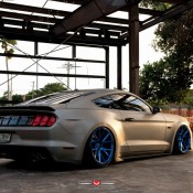 Custom Mustang GT Vossen 6 175x175 at SEMA Bound: Custom Mustang GT on Vossen Wheels