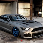 Custom Mustang GT Vossen 9 175x175 at SEMA Bound: Custom Mustang GT on Vossen Wheels