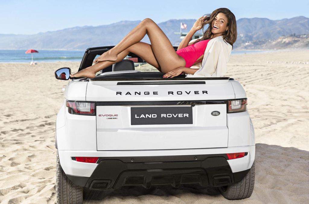 Evoque Convertible Naomie 0 at Gallery: Range Rover Evoque Convertible with Naomie Harris