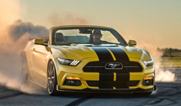 Hennessey Mustang Convertible 0 600x351 at Hennessey Mustang Convertible Unveiled at SEMA