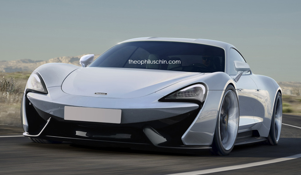 McLaren 570S Four Seater at Rendering: McLaren 570S Four Seater