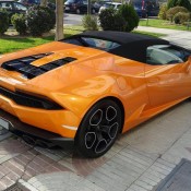 Orange Huracan Spyder 13 175x175 at Orange Huracan Spyder Shows Up in Madrid