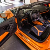 Orange Huracan Spyder 3 175x175 at Orange Huracan Spyder Shows Up in Madrid
