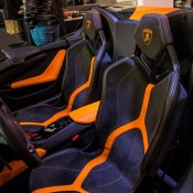 Orange Huracan Spyder 5 175x175 at Orange Huracan Spyder Shows Up in Madrid