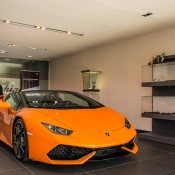 Orange Huracan Spyder 7 175x175 at Orange Huracan Spyder Shows Up in Madrid