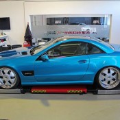 Prior Design Mercedes SL wrap 1 175x175 at Prior Design Mercedes SL PD63 in Atomic Teal