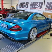 Prior Design Mercedes SL wrap 5 175x175 at Prior Design Mercedes SL PD63 in Atomic Teal