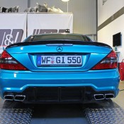 Prior Design Mercedes SL wrap 6 175x175 at Prior Design Mercedes SL PD63 in Atomic Teal