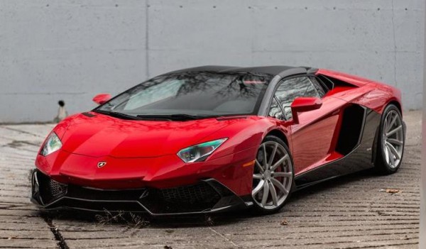 Rosso Mars Aventador PUR 0 600x351 at Eye Candy: Rosso Mars Aventador on PUR Wheels