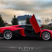 Rosso Mars Aventador PUR 3 175x175 at Eye Candy: Rosso Mars Aventador on PUR Wheels