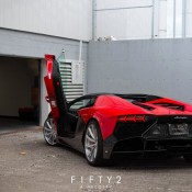 Rosso Mars Aventador PUR 5 175x175 at Eye Candy: Rosso Mars Aventador on PUR Wheels