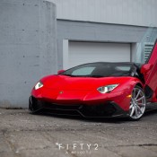Rosso Mars Aventador PUR 9 175x175 at Eye Candy: Rosso Mars Aventador on PUR Wheels