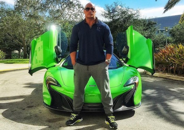 Dwayne Johnson Cars 0 600x426 at Dwayne Johnson and the Supercars of ‘Ballers’