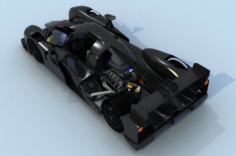 Ginetta G57 at Preview: Ginetta G57 Prototype Racer