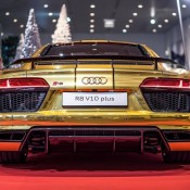 Gold Audi R8 V10 Plus 3 175x175 at Gold Audi R8 V10 Plus Is Quite a Sight!