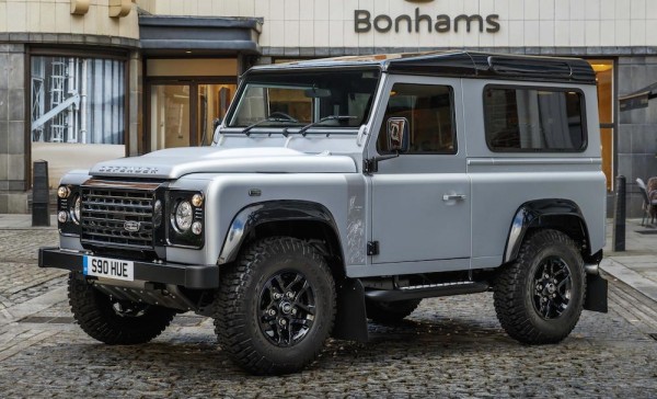 Land Rover Defender 2Mil 1 600x364 at Land Rover Defender 2,000,000 to be Auctioned