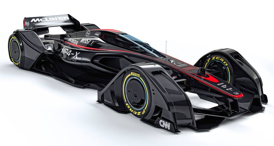 McLaren MP4 X 0 at McLaren MP4 X Previews F1 Cars of Tomorrow