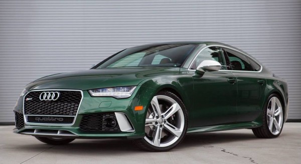 Verdant Green Audi RS7 0 600x327 at One Off Verdant Green Audi RS7 Spotted for Sale