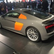 Audi R8 V10 Brussels 6 175x175 at Unique Audi R8 V10 Plus at Brussels Auto Show