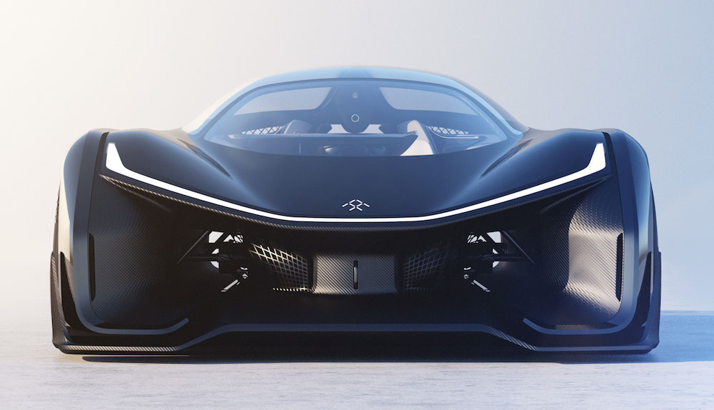 Faraday Future FFZERO1 0 at Faraday Future FFZERO1 Unveiled at CES