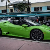 Huracan Spyder Spot MB 8 175x175 at Lamborghini Huracan Spyder Spotted in Miami Beach