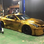 Kuhl Racing Nissan GT R Gold 3 175x175 at Kuhl Racing Nissan GT R with Engraved Gold Metal Paint