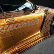 Kuhl Racing Nissan GT R Gold 7 175x175 at Kuhl Racing Nissan GT R with Engraved Gold Metal Paint