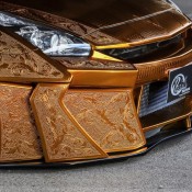 Kuhl Racing Nissan GT R Gold 8 175x175 at Kuhl Racing Nissan GT R with Engraved Gold Metal Paint