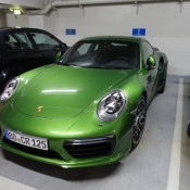 Porsche 991 Turbo Facelift spot 1 175x175 at Porsche 991 Turbo Facelift Sighted in Special Color