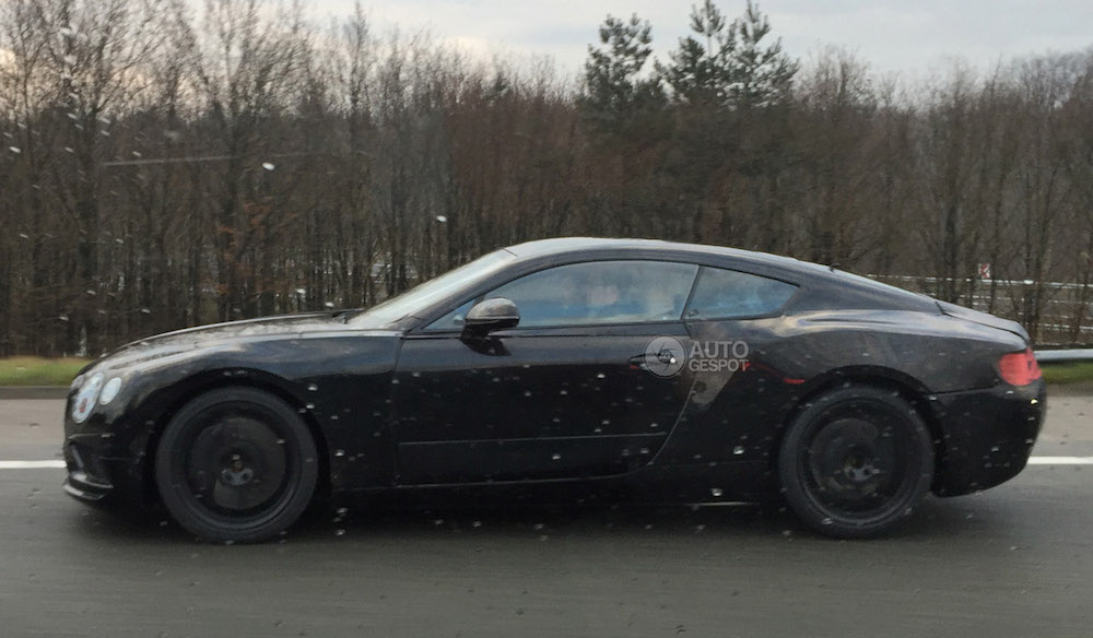 Bentley Continental GT Spy 0 at New Bentley Continental GT Spied in EXP 10 Clothes