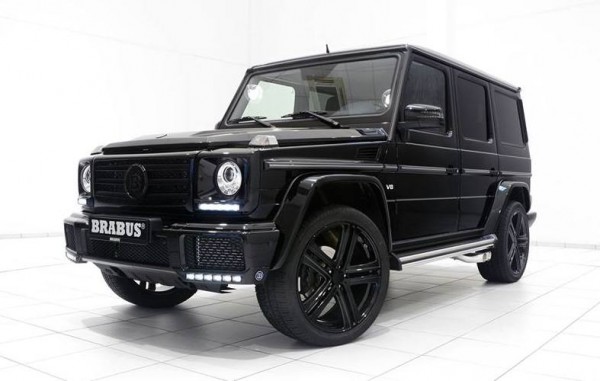 Brabus Mercedes G500 0 600x381 at Blacked Out Brabus Mercedes G500