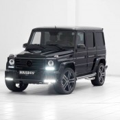 Brabus Mercedes G500 1 175x175 at Blacked Out Brabus Mercedes G500