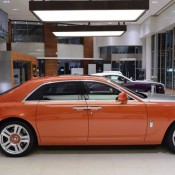 Orange Metallic Rolls Royce Ghost 3 175x175 at Orange Metallic Rolls Royce Ghost Looks Cool