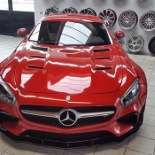 Prior Design Mercedes AMG GT red 5 175x175 at Prior Design Mercedes AMG GT in Dragon Fire Red