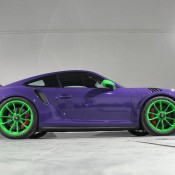 Ultraviolet 991 GT3 RS Green 11 175x175 at Loopy: Ultraviolet Porsche 991 GT3 RS with Green Wheels